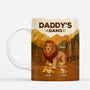 7298MUS1 3d printing effect lion mug with names custom gifts for dad grandpa 7298M