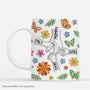 7307MUS1 3d printing effect flower and butterfly mug custom gifts for mom grandma 7307M6TAA