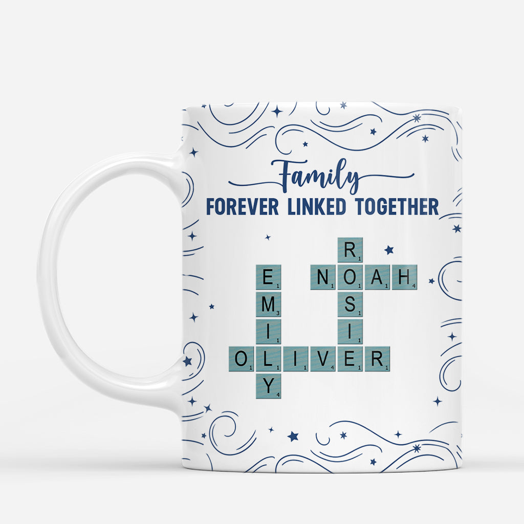 7312MUS1 crossword puzzle art mug personalized gifts for family 7312M3TMI