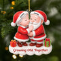 7315OUS1 3d printing effect acrylic santa and mrs claus ornament_ custom xmas gifts for couples 7315O3Q5G