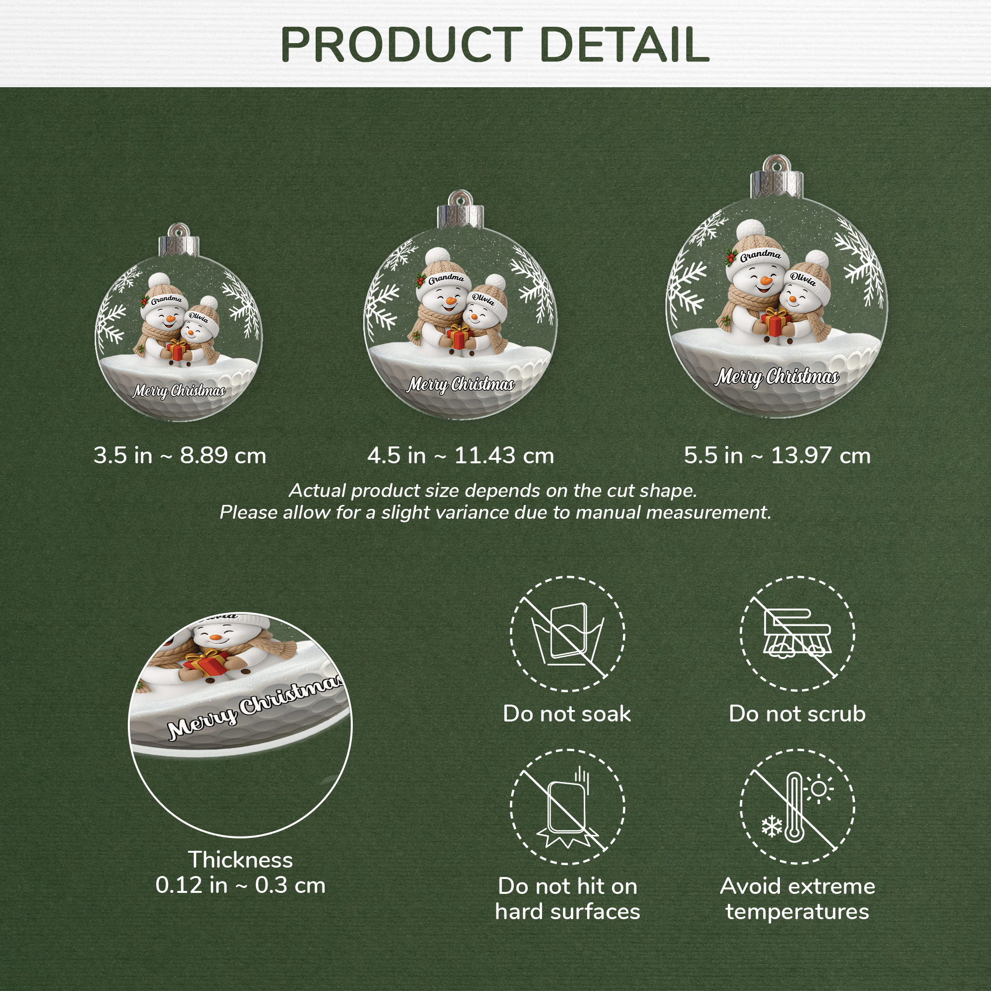 7331OUS3 3d printing effect acrylic merry christmas ornament custom gifts for grandma grandpa 7331O8T5A_057958c7 3ac1 4aba ac97 0df9fd5172fa