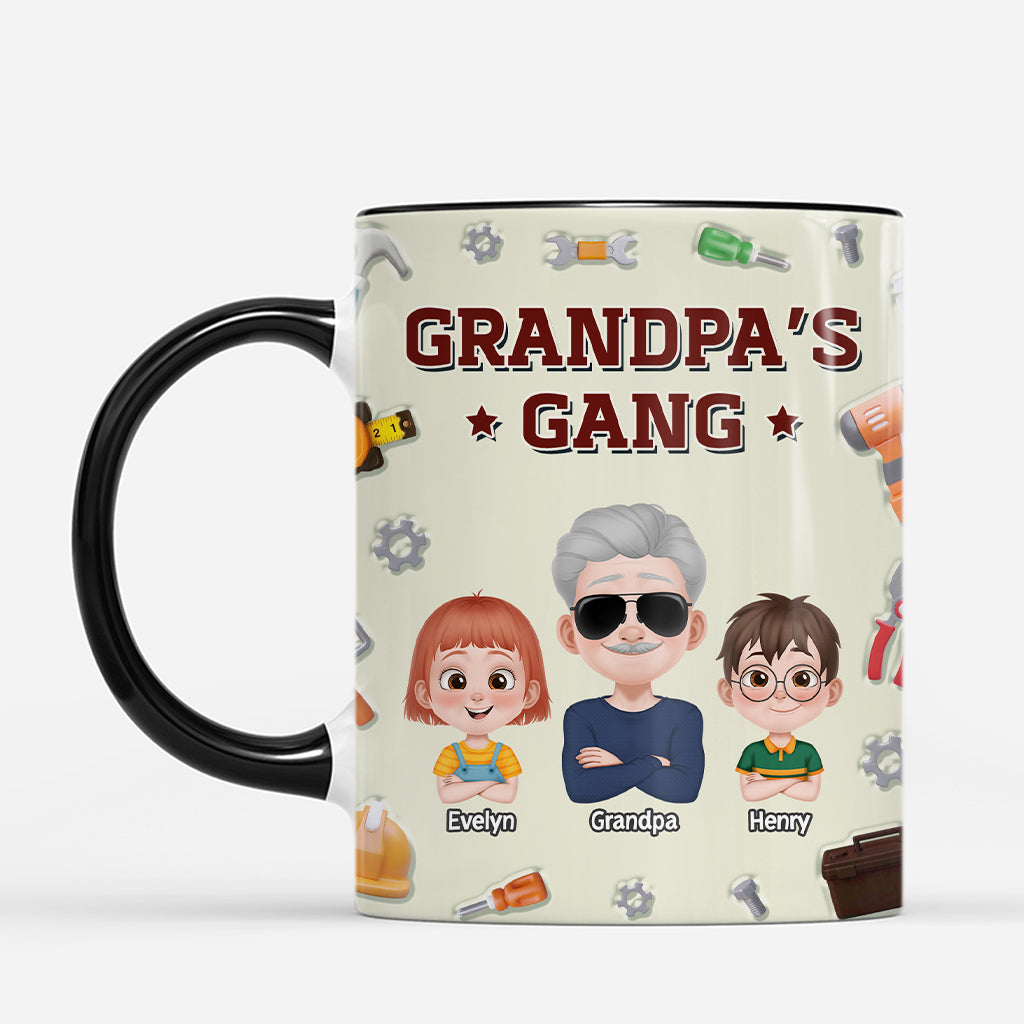 7332MUS2 3d printing effect personalized coffee mugs with names gifts for dad grandpa 7332M3PAB