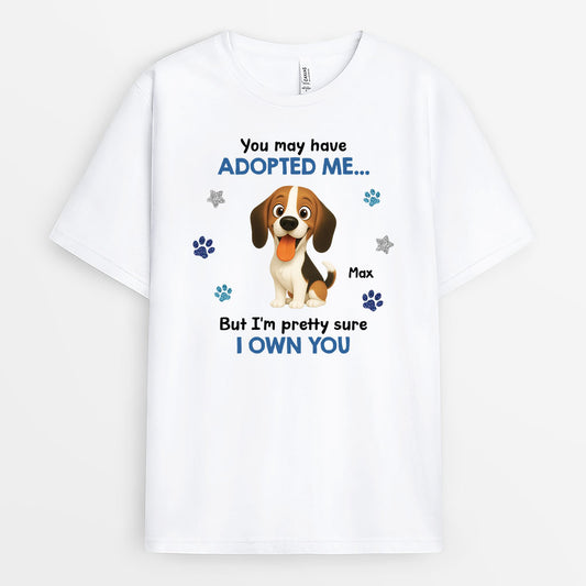 7342AUS1 im pretty sure i own you shirt_ personalized dog shirts for humans 7342a8vac_2