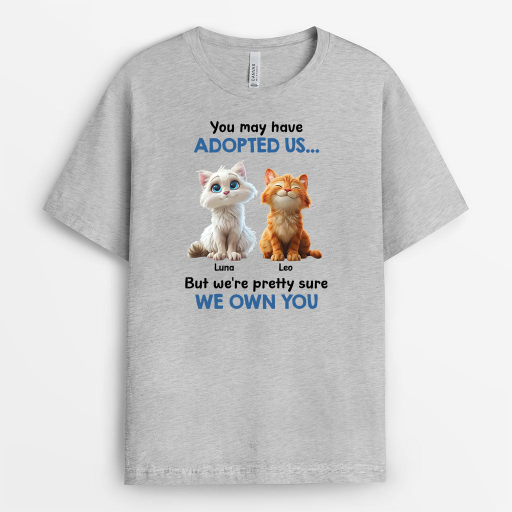 7342AUS2 im pretty sure i own you shirt_ personalized cat shirts for humans 7342a8vad