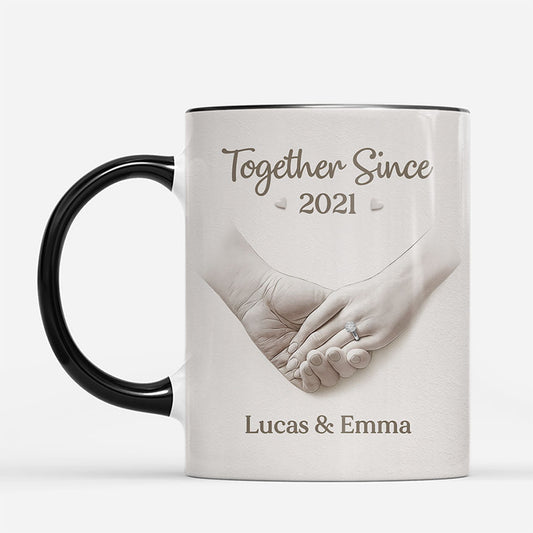 7344MUS2 3d printing effect together since mug_ personalized anniversary gifts for couples 7344M8VZG