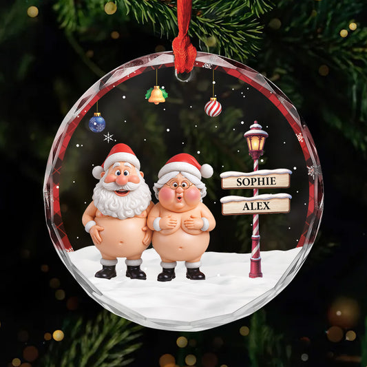 7348OUS1 glass naughty santa ornament_ custom christmas gifts for couples 7348O6T5G_0bb57542 f9ae 4efd 9819 4ae101d9c8a3