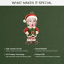 7352OUS4 acrylic elf christmas ornaments with a photo personalized baby gifts 7352OTV5K