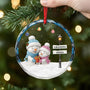 7362OUS2 glass grandma and grandchildren ornament_ custom christmas gifts for grandparents 7362O3T5A