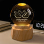 7366LUS2 together since 3d crystal ball lamp personalized gifts for couples 7366L8PCG