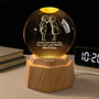 7372LUS1 3d crystal ball lamp custom couple gifts from our first kiss till our last breath 7372L6VZG