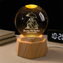 7377LUS1 couple 3d crystal ball lamp custom gifts for couples 7377L3LZG