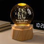 7392LUS1 personalized 3d crystal ball lamp gifts for old couples 7392L3LAG