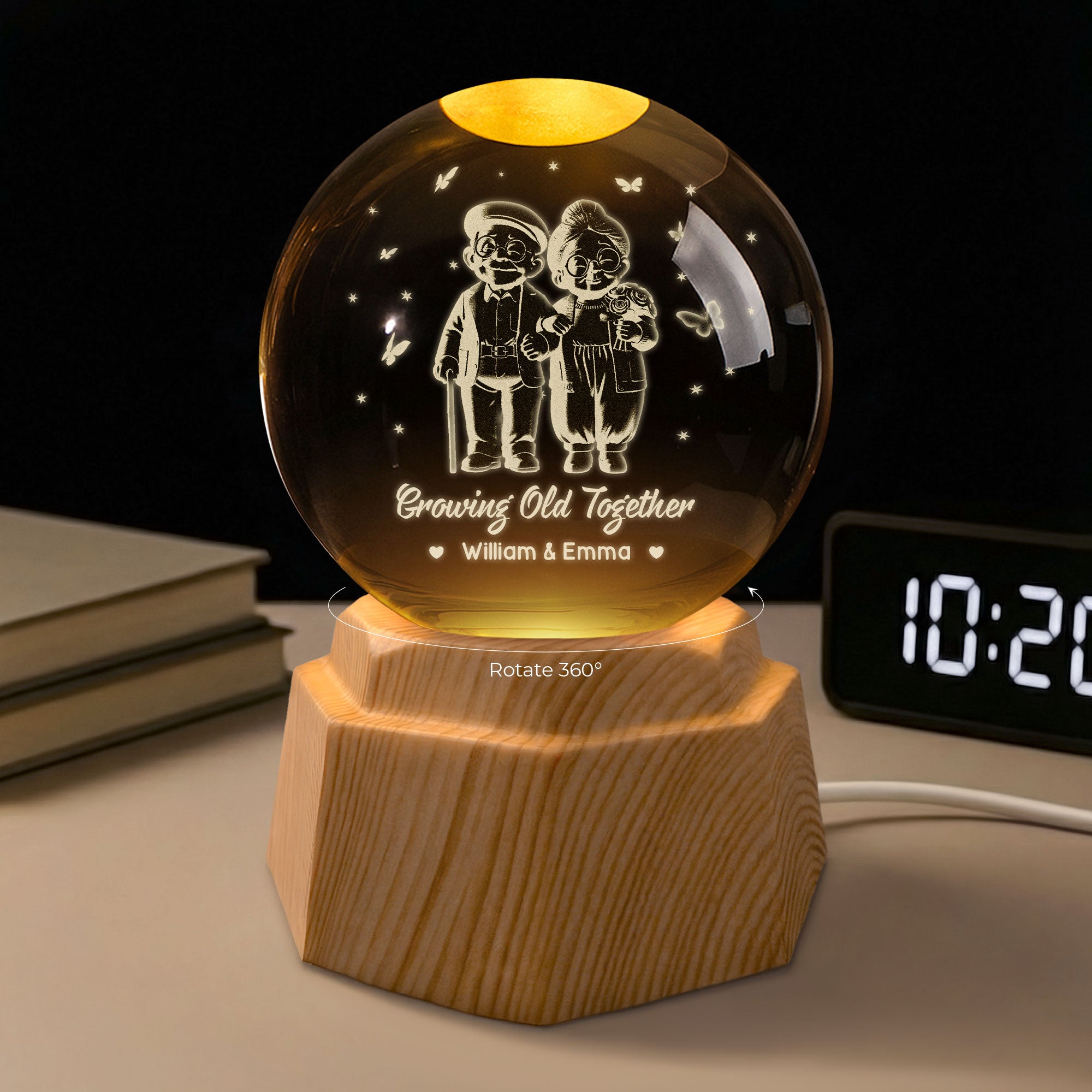 7392LUS1 personalized 3d crystal ball lamp gifts for old couples 7392L3LAG_2e05381a 01d1 4386 98ee 83b8312908aa