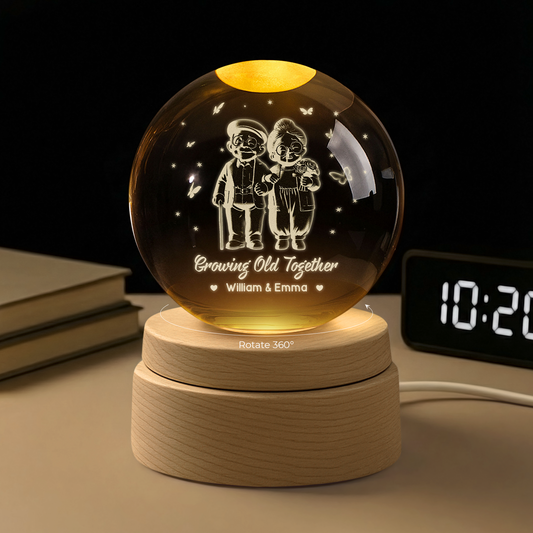 7392LUS1 personalized 3d crystal ball lamp gifts for old couples 7392L3LAG_b5e83313 b37c 4950 bab5 a05c636b5e48