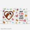 7393MUS1 3d printing effect just a girl who loves dogs mug personalized dog mom gifts 7393MKLZC_1