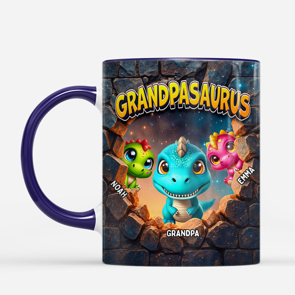 7401MUS1 3d printing effect personalized dinosaur mug gifts for grandma grandpa 7401MTLMA_2