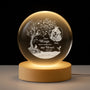 7407LUS1 forever loved photo crystal ball lamp personalized pet memorial gifts 7407L3TAC