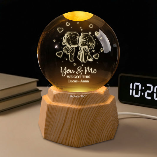 7412LUS1 custom 3d crystal ball lamp unique anniversary gifts for couples 7412LKPWG_5eb6e8eb 7a60 48b9 8186 be4317a7fc46