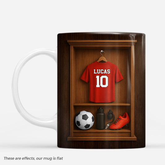 7415MUS1 3d printing effect personalized soccer mug soccer gifts for him her 7415MTVMB