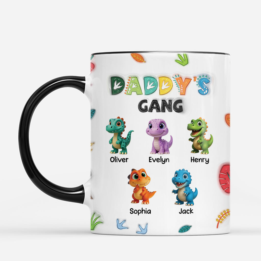 7484MUS2 3d printing effect personalized dinosaur mugs gifts for mom dad 7484M6PAA