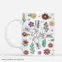 7485MUS1 3d printing effect flower mug with names personalized gifts for mom grandma 7485M_97543ad9 00a5 4d87 8adf 96a3b1623d5b