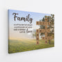 7502CUS2 family crossword art personalized canvas with family names 7502CTQ5I