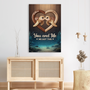 7525CUS3 you and me we got this canvas custom gifts for couples 7525C8PTG