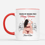 7540MUS2 personalized couple mugs you are my missing piece gifts 7540M