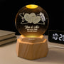7552LUS2 heart 3d crystal ball lamp personalized gifts for couples 7552L3QMG