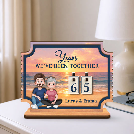 7582QUS1 months weve been together tracker personalized gifts for couples 7582Q8VMG_5