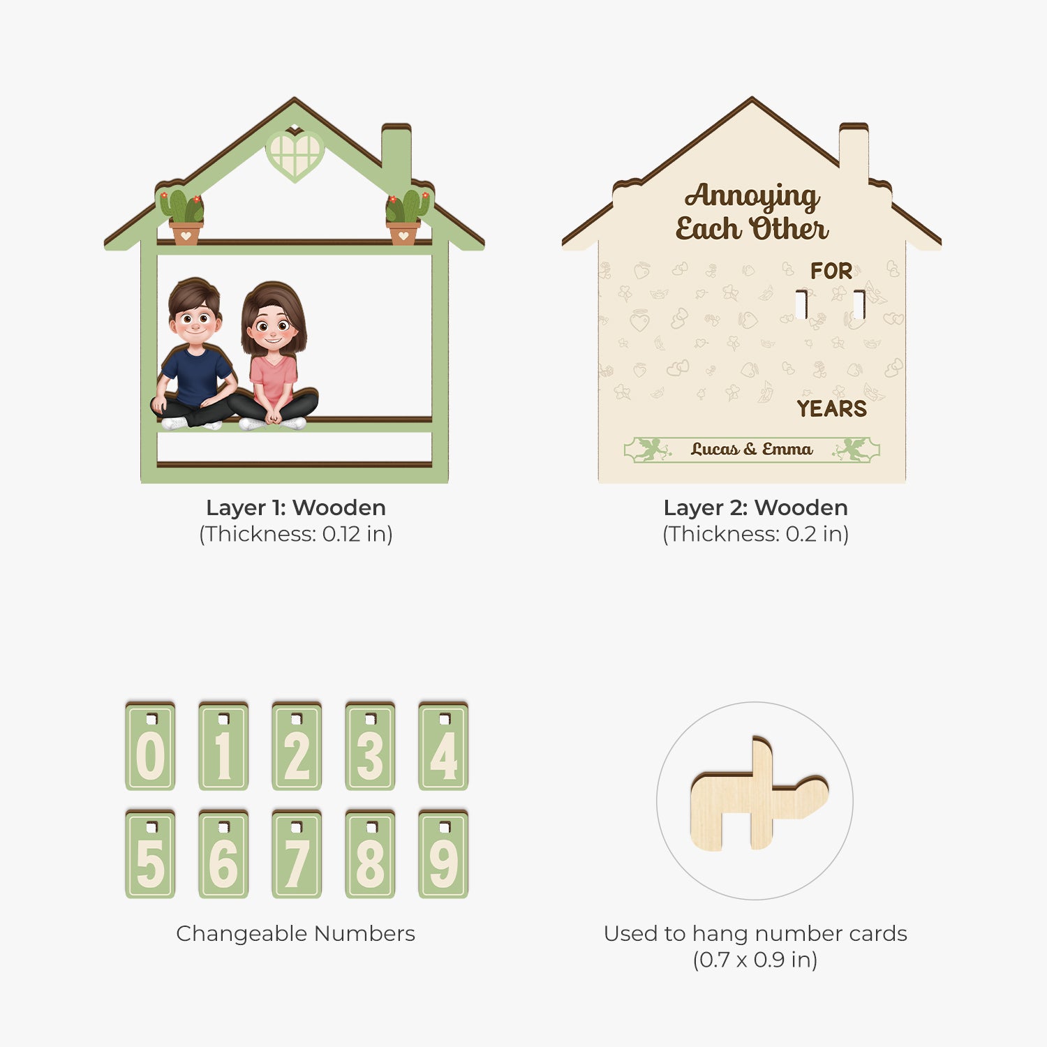 7589QUS1 years together tracker sign custom anniversary gifts for couples 7589Q3VWG_4