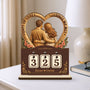 7591QUS2 personalized days of love tracker anniversary gifts for couples 7591Q6VCG