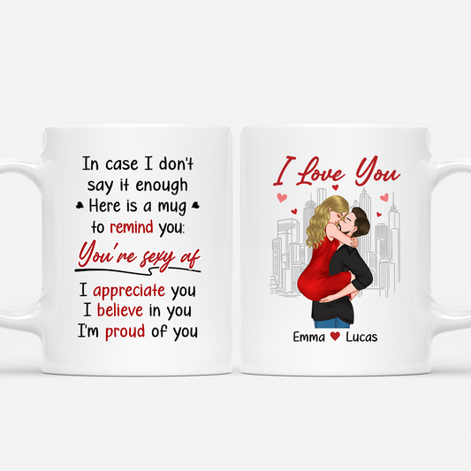 7606MUS1 in case i dont say it enough mug custom gifts for couples 7606M_fe1254f1 159f 4a0b a269 5d3609974ef1