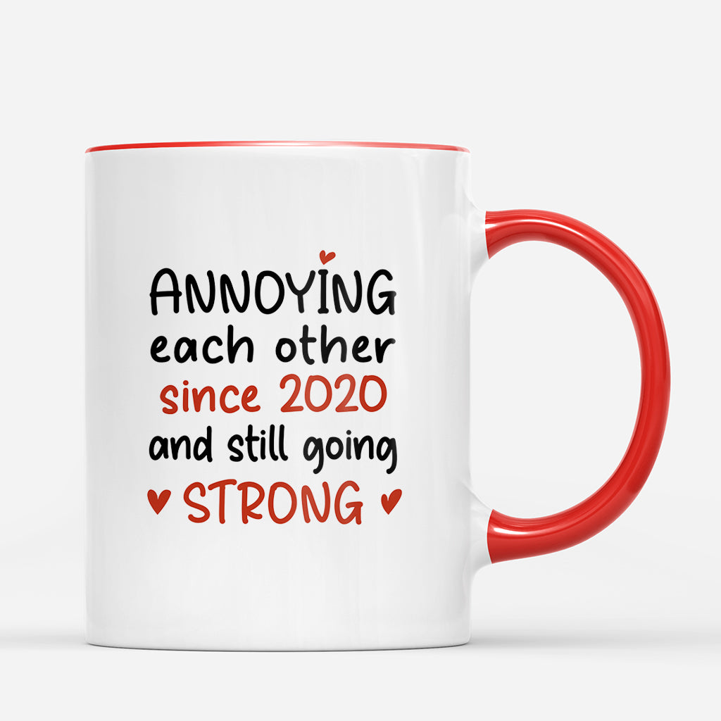 7612MUS3 annoying each other since mug_ funny personalized gifts for couples 7612MSP5G