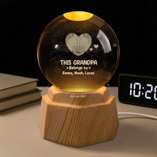 7616LUS2 heart 3d crystal ball lamp custom gifts for grandma and grandpa 7616L8PZA_28d8171b 6ec9 447b b7dd 15e2302ad875