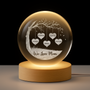 7619LUS1 crystal ball lamp with names custom gifts for mom and dad 7619L8FZA