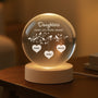 7625LUS2 grandkids make life more grand crystal ball lamp custom gifts for grandparents 7625L6PZA