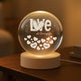 7626LUS2 custom crystal ball lamp with names gifts for mom and grandma 7626L6LTA