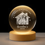 7639LUS1 there is no place like home crystal ball lamp custom photo gifts for grandma grandpa 7639LTPZA