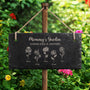 7641AUS2 grandmas garden slate sign custom gifts for grandmamom 7641aetqca_094d5710 ea2f 4bbd 9313 41035bb7ee25