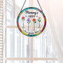 7692UUS2 stained glass grandmas garden suncatcher personalized gifts for grandmamom 7692ucq5a