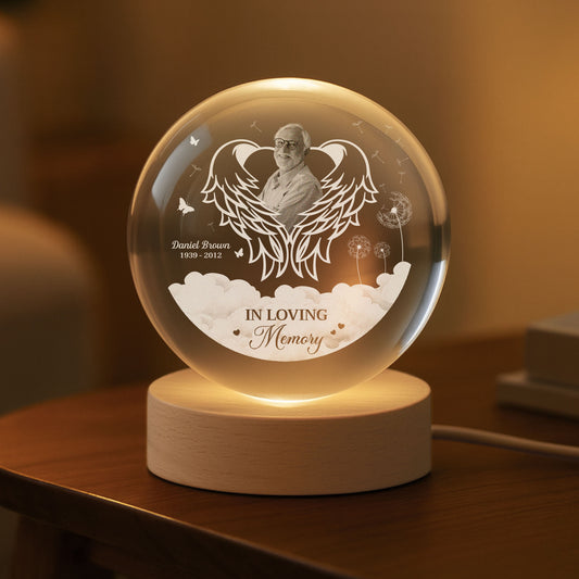 7694LUS1 custom photo crystal ball lamp memorial gifts for loss of grandmagrandpa 7694lsv5a_2