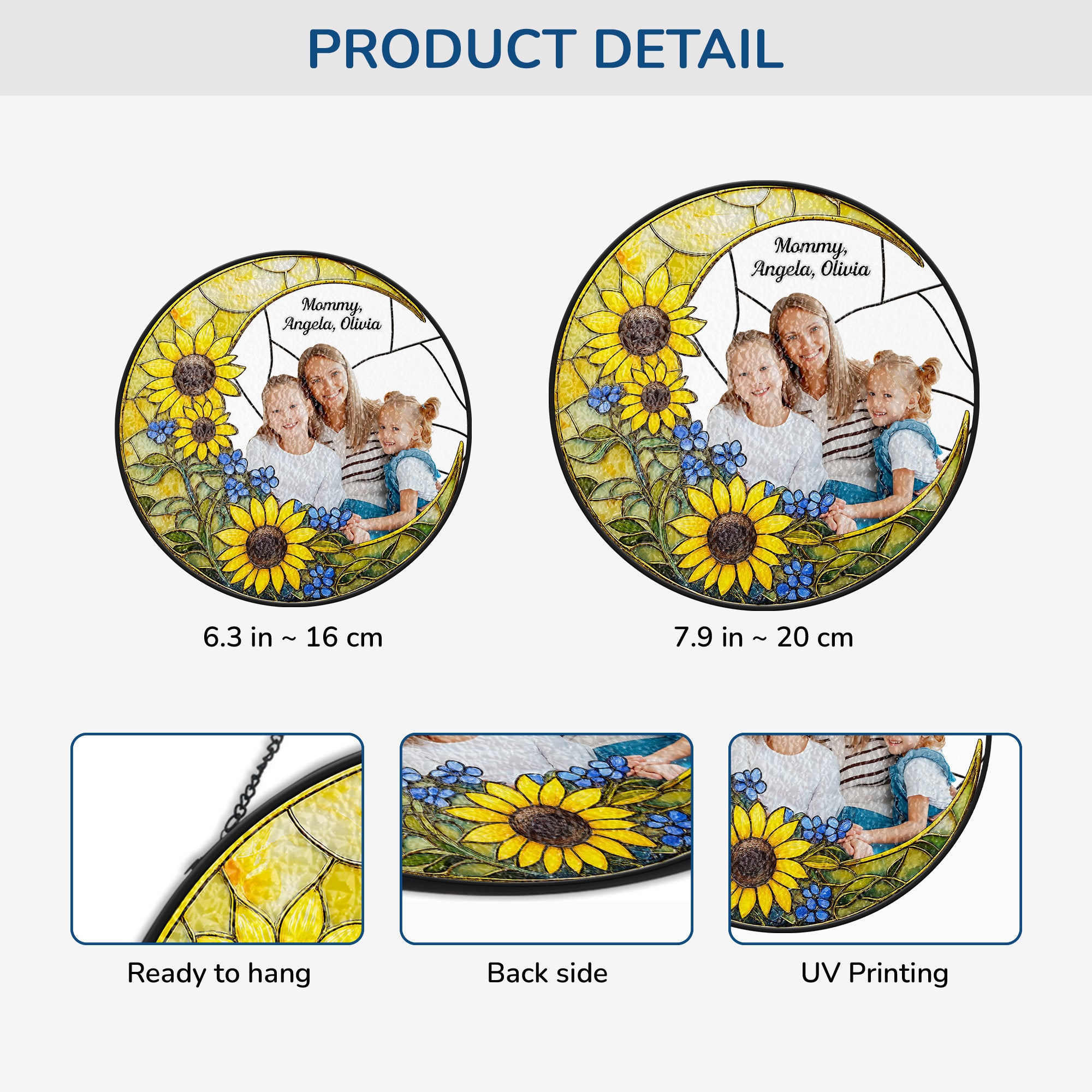 7703UUS1 stained glass sunflower suncatcher_ with photo custom gifts for momgrandma 7703u6vna_3