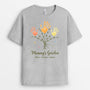 7719AUS2 grandmas garden shirt with handprint custom gifts for grandmamom 7719a8lca
