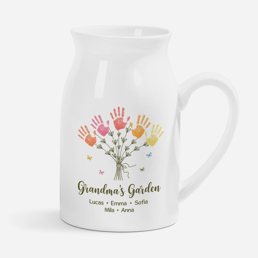 7719OUS1 grandmas garden flower vase custom gifts for grandmamom 7719o8lca