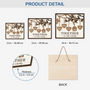 7739QUS3 wooden family sign personalized gifts for family with dogcat 7739q3tai
