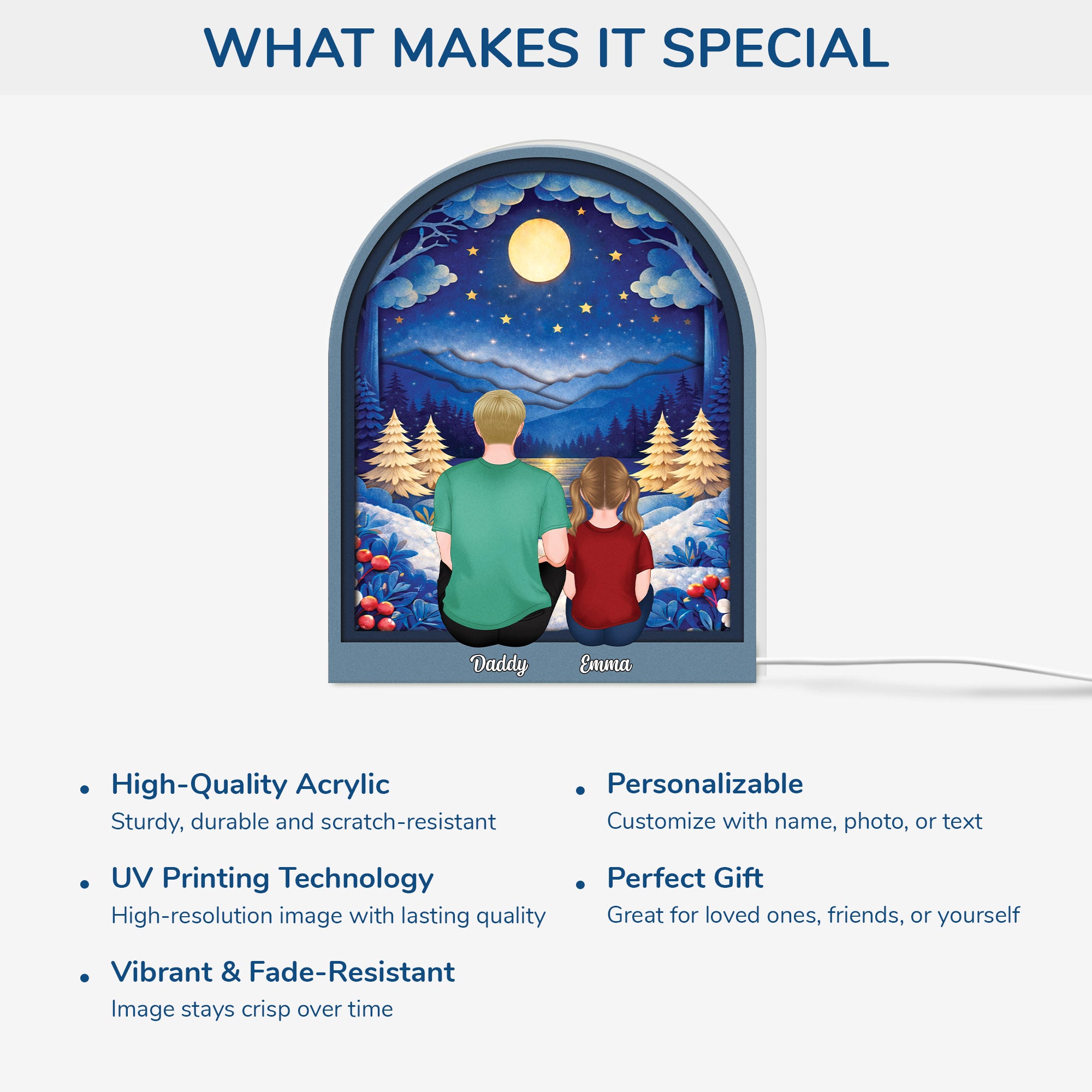 7748LUS4 3d printing effect personalized light box gifts for momdad 7748l3ywa