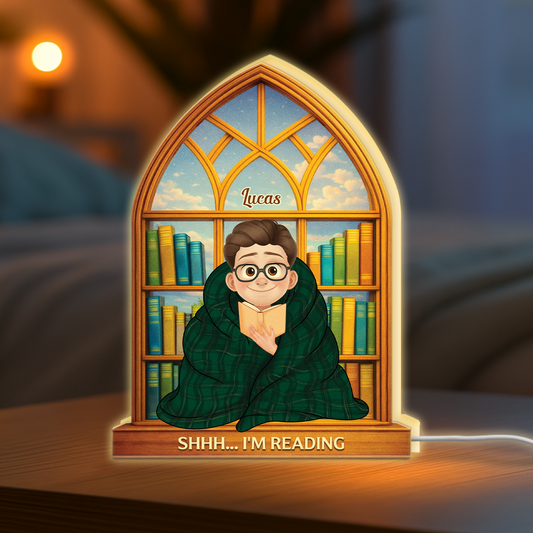 7755LUS2 just a girl who loves books light box custom gifts for book lovers 7755LCRTA