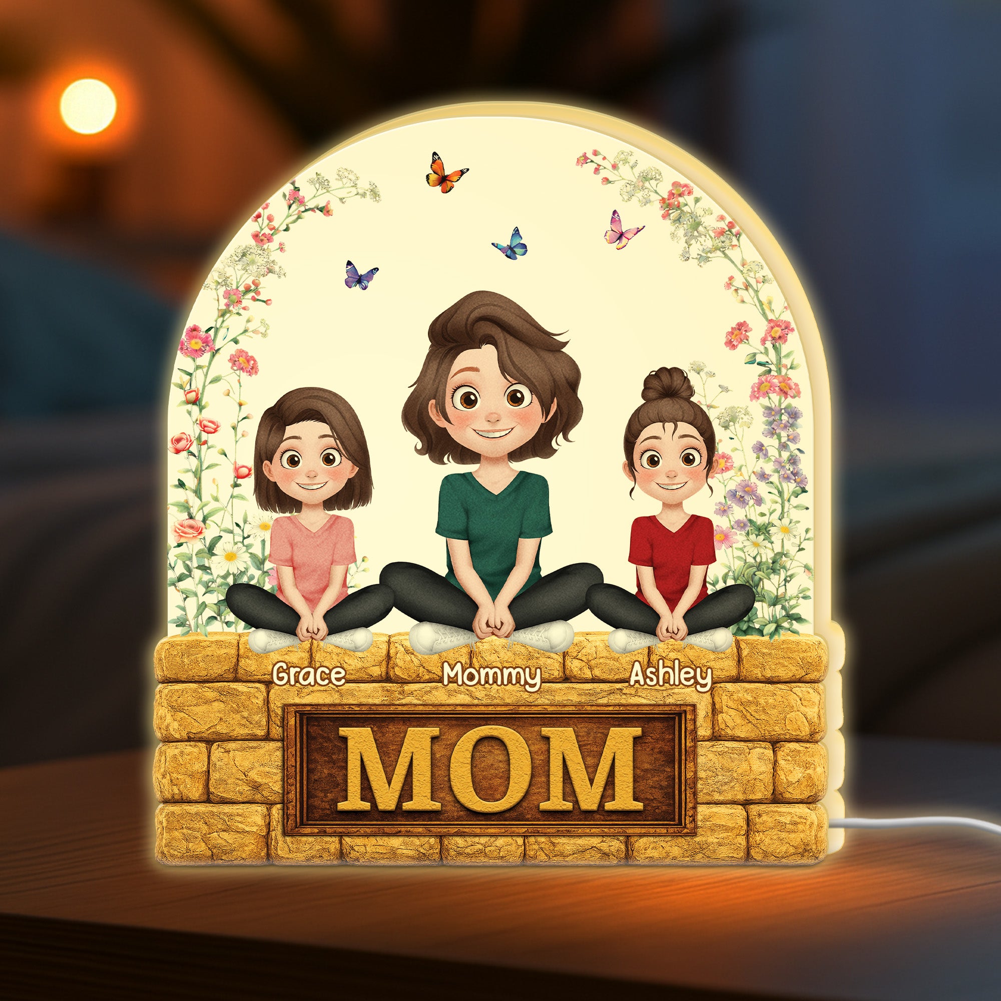 7763LUS1 mother and daughter light box customized gifts for momgrandma 7763l6qna