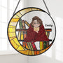 7766UUS1 custom crescent moon suncatcher book lover gifts for himher 7766u6pca